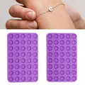 Moule silicone lettres chiffres ronds bracelet bijoux – 1
