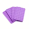 Moule silicone lettres chiffres ronds bracelet bijoux – 3