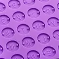 Moule silicone lettres chiffres ronds bracelet bijoux – 5