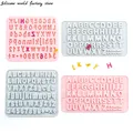 Moule silicone lettres et chiffres 3D – 1