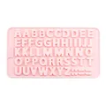 Moule silicone lettres et chiffres 3D – Couleur Pink