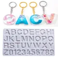 Moule silicone lettres et chiffres pour bijoux – 1