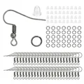 Moule silicone lettres et chiffres pour bijoux – Couleur 300Pcs Gun Black
