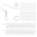 Moule silicone lettres et chiffres pour bijoux – Couleur 300Pcs Silver