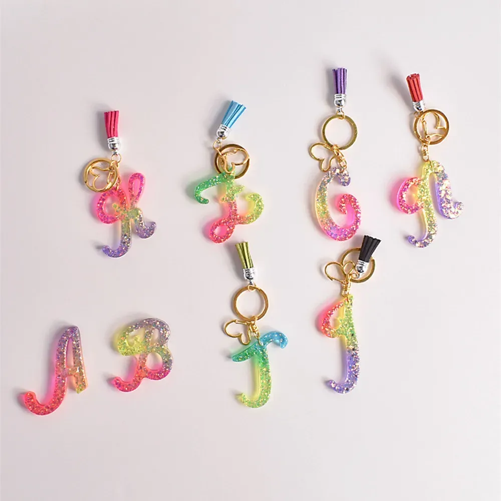 Moule silicone lettres et chiffres pour bijoux