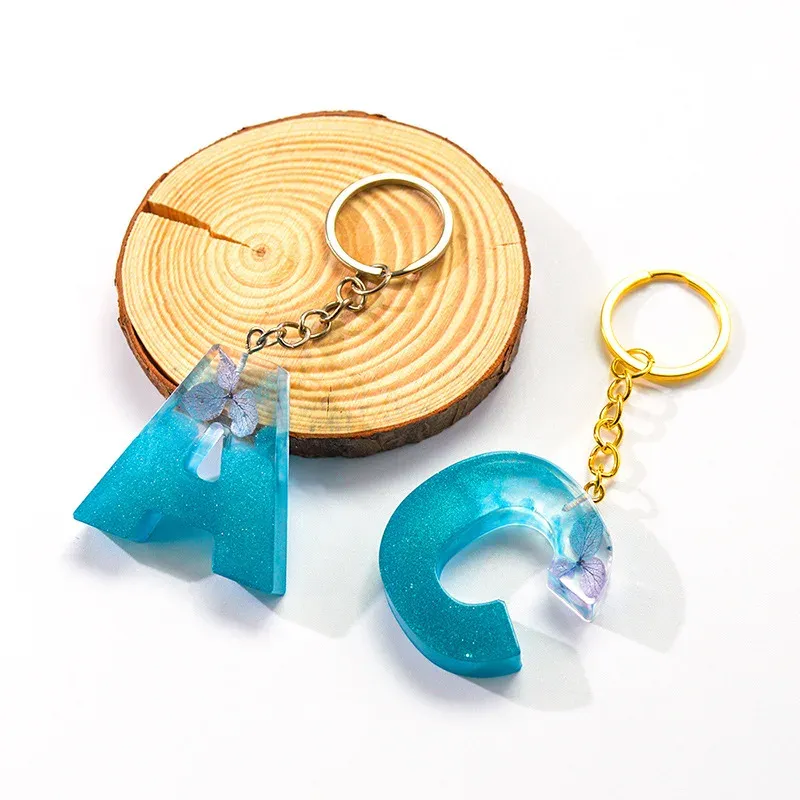 Moule silicone lettres et chiffres pour bijoux
