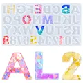 Moule silicone lettres et chiffres pour bijoux résine – 2