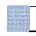 Moule silicone lettres et chiffres pour bijoux – Couleur Style 01