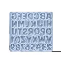 Moule silicone lettres et chiffres pour bijoux – Couleur Style 03