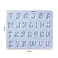 Moule silicone lettres et chiffres pour bijoux – Couleur Style 05
