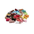 Moule silicone lettres et chiffres pour bijoux – Couleur Tassel02 10pcs