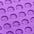 Moule silicone lettres et chiffres pour bracelets bijoux DIY – 4