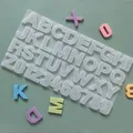 Moule silicone lettres et chiffres pour pendentifs bijoux DIY – 6