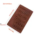 Moule silicone lettres hébraïques chiffres arabes cuisson – Couleur Gris clair (01)