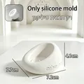 Moule silicone lettres hébraïques pour bougeoir et artisanat – Couleur 1pc