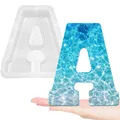 Moule silicone lettres majuscules 26 pièces alphabet – 1