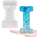 Moule silicone lettres majuscules 26 pièces alphabet – Couleur Chocolat (I)