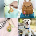 Moule silicone lettres pour porte-clés et bijoux résine – 5