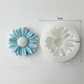 Moule silicone marguerite et tournesol pour bougie – Color daisy with hole