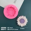 Moule silicone marguerite et tournesol pour bougie – Color sunflower without
