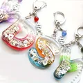Moule silicone mini lettre pour porte-clés et bijoux DIY – 4