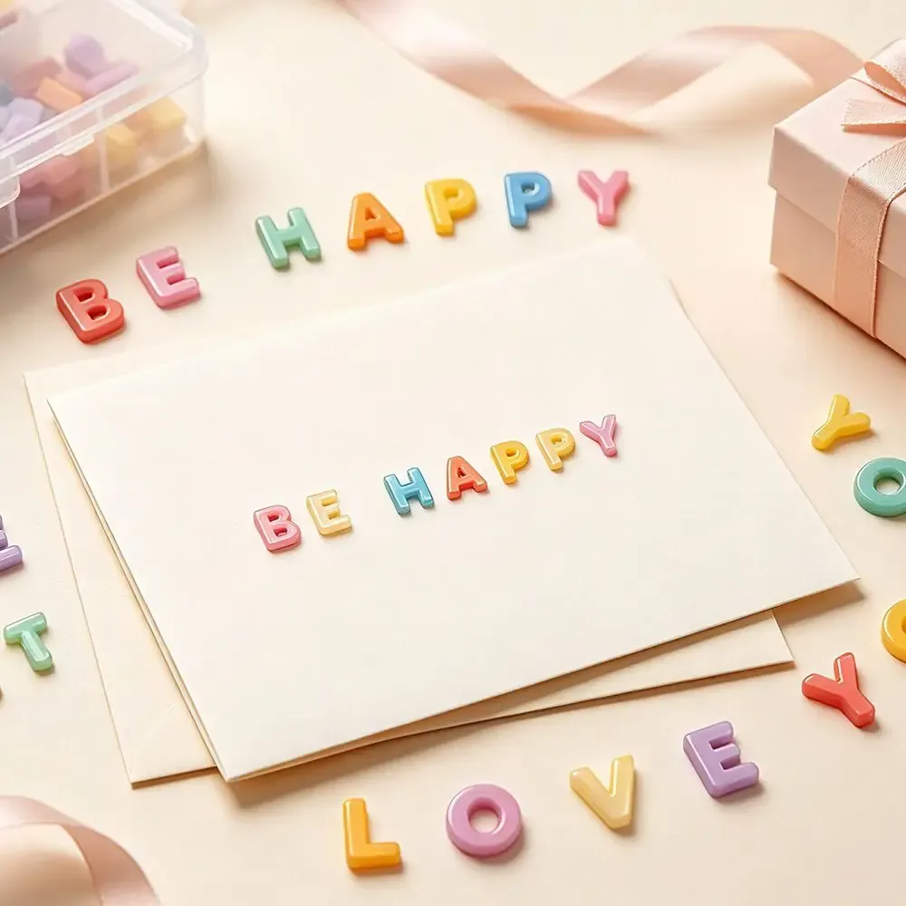 Moule silicone mini lettres cristal