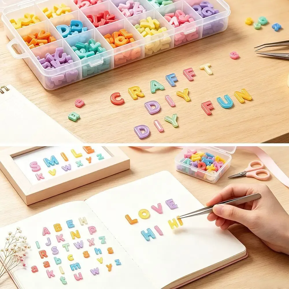 Moule silicone mini lettres cristal