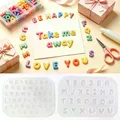 Moule silicone mini lettres et pendentif – 3