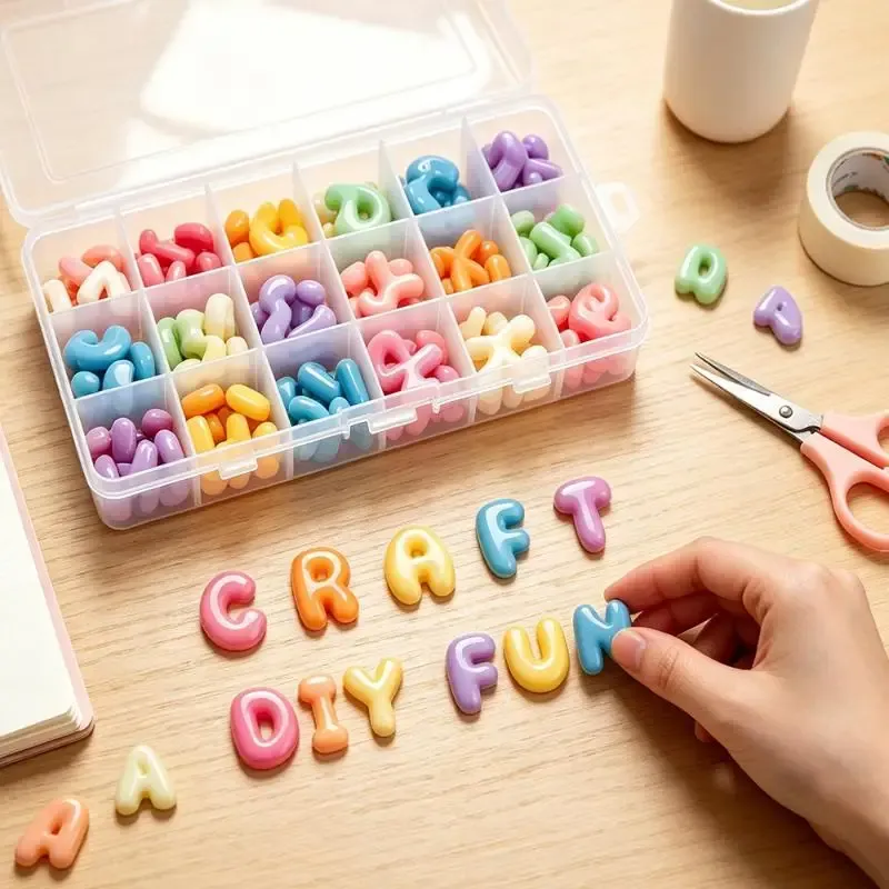 Moule silicone mini lettres et pendentif