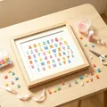 Moule silicone mini lettres pour bijoux et porte-clés – 6