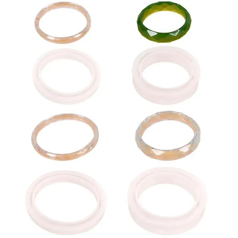 Moule silicone miroir cristal pour bracelet