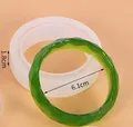 Moule silicone miroir cristal pour bracelet – Couleur noir (2)