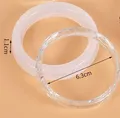 Moule silicone miroir cristal pour bracelet – Couleur vert (3)