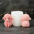 Moule silicone mouton mignon pour bougies et savons – 3
