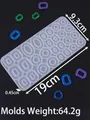 Moule silicone multi-cercles pour bijoux – Couleur rond
