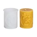 Moule silicone nid d'abeille 3D pour bougies et plâtre – 6