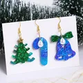 Moule silicone noël pour porte-clés et bijoux artisanaux – 2