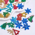 Moule silicone noël pour porte-clés et bijoux artisanaux – 6