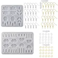 Moule silicone nuage goutte de pluie pour bijoux résine – 6