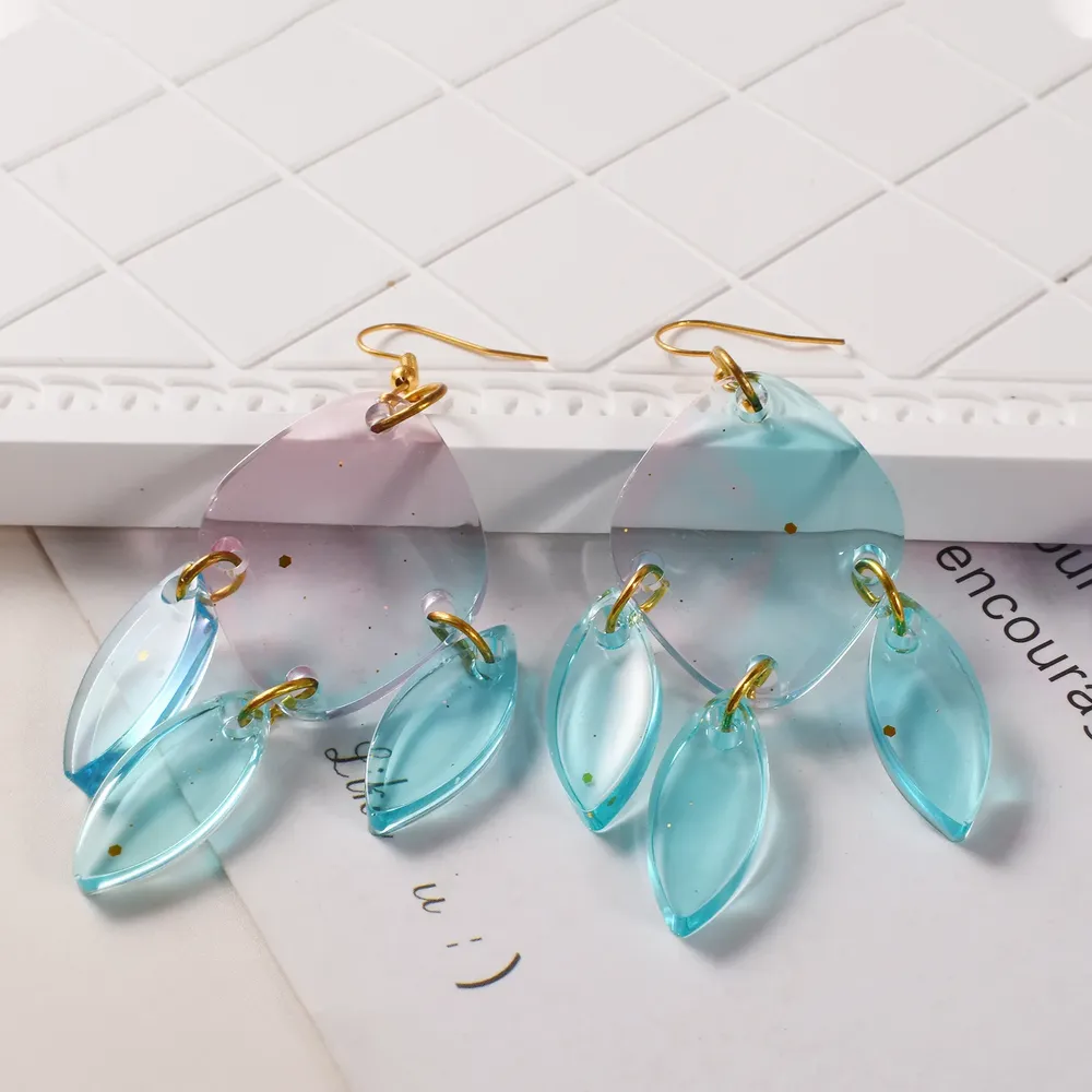 Moule silicone nuage goutte de pluie pour bijoux résine