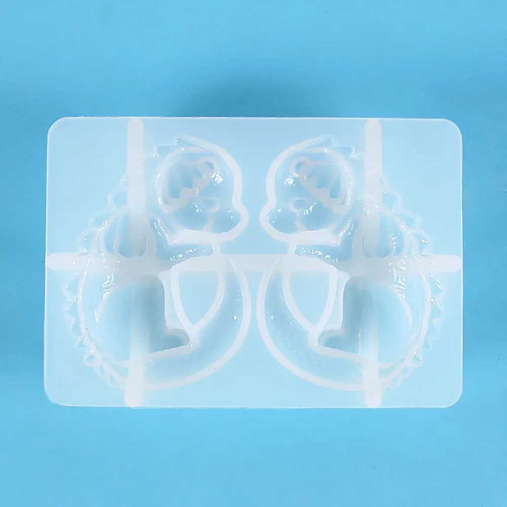 Moule silicone œuf dragon 3D pour bougie et décoration