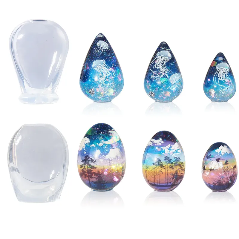 Moule silicone œuf mignon pour pendentifs et ornements