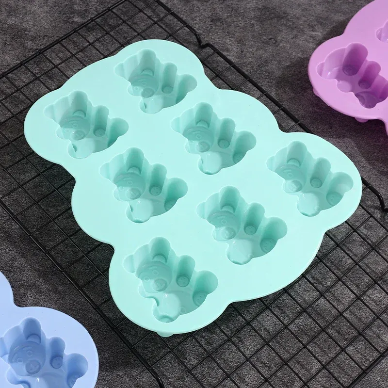 Moule silicone ours 3D pour gâteau et chocolat