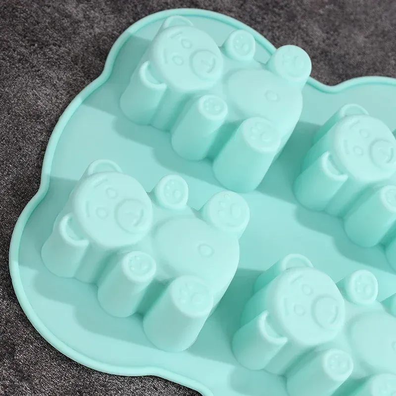 Moule silicone ours 3D pour gâteau et chocolat