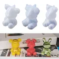 Moule silicone ours et lapin pour porte-clés – 1