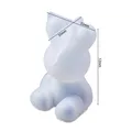 Moule silicone ours et lapin pour porte-clés – Couleur Rabbit