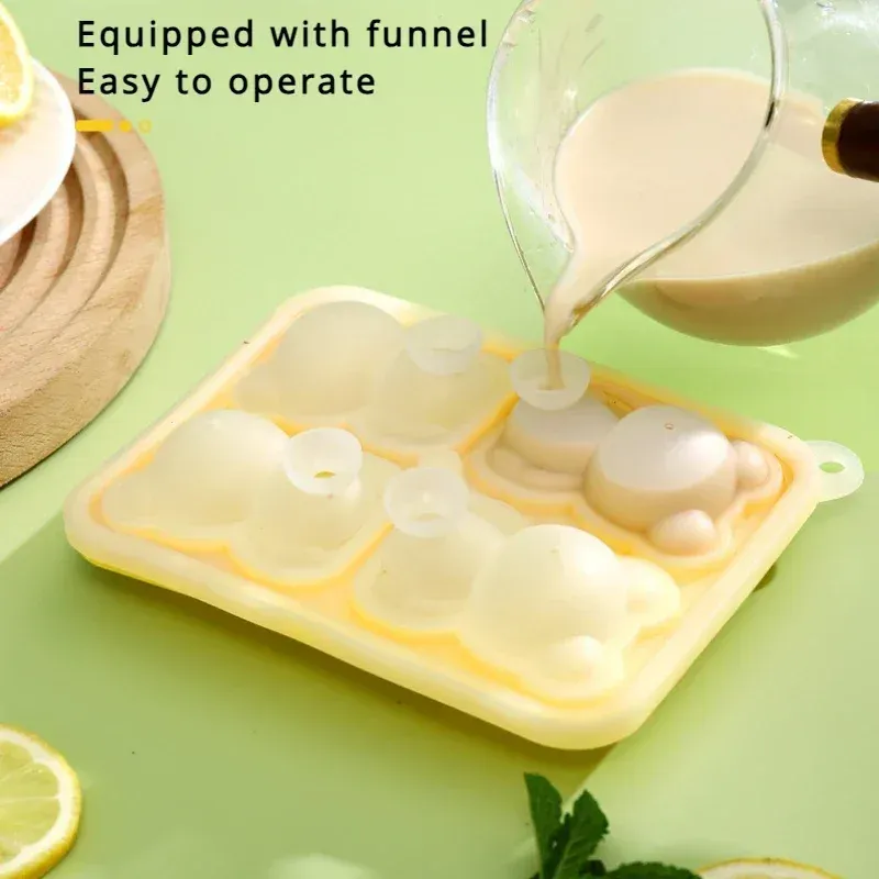 Moule silicone ours pour glaçons et boissons