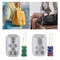 Moule silicone ours pour porte-clés et bijoux – 2