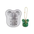 Moule silicone ours pour porte-clés et bijoux – 3