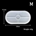 Moule silicone ovale pour cendrier et plateau – Couleur Mould M